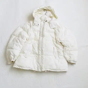 새상품급 래글런 볼륨 패딩 자켓 kastane 화이트 다운