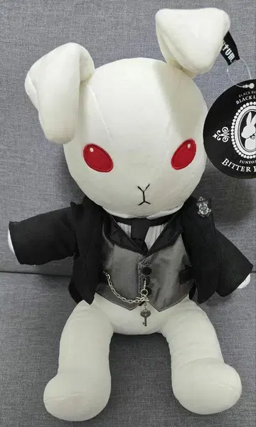 [ 블랙 집사 ] Black Label 비터 토끼 세바스찬 봉제 인형