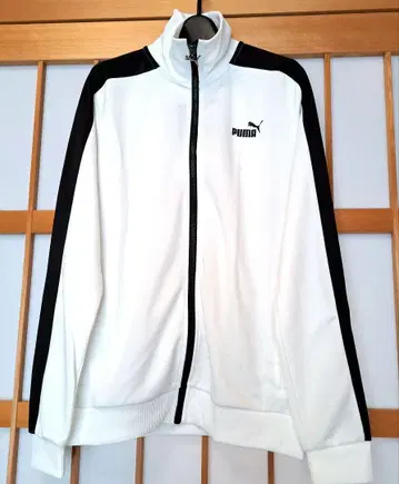 PUMA 저리 세트 화이트/블랙 L 사이즈