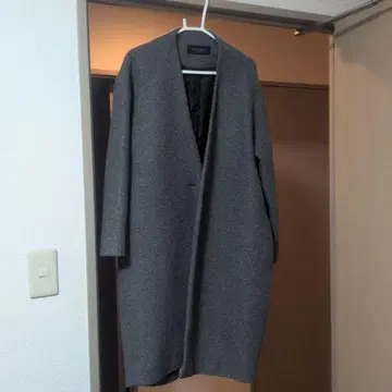 chaos raffine 그레이 체스터 코트