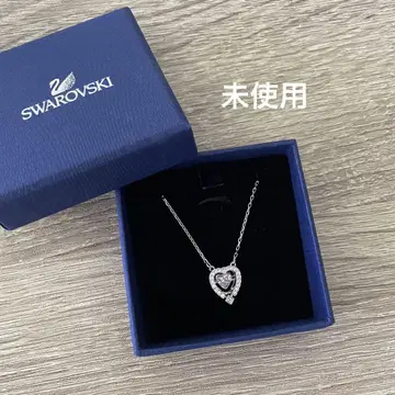 [미사용] Swarovski 하트 모양 목걸이
