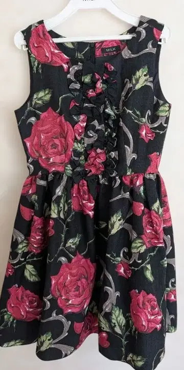 MILK 로지 로즈 dress