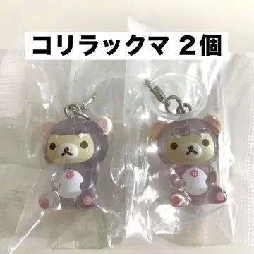 2개 세트 리락쿠마 공룡 메지루시 액세서리 코리락쿠마