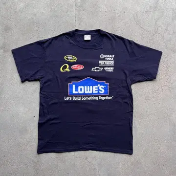 LOWE'S 레이싱 t셔츠 NASCAR