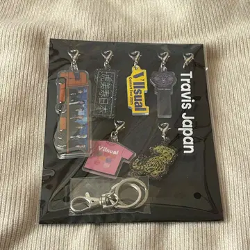 Travis Japan Vllsual 키링 & 백참