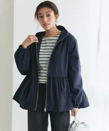 Pierrot 헴 플레어 블루종