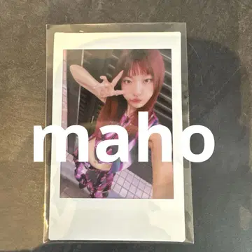 ExWHYZ maho 투어 한정판 폴라로이드 하마마츠