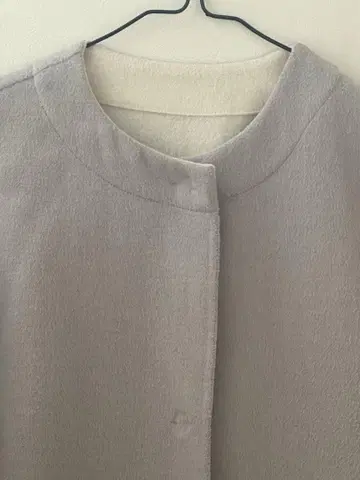 그레이 롱 코트