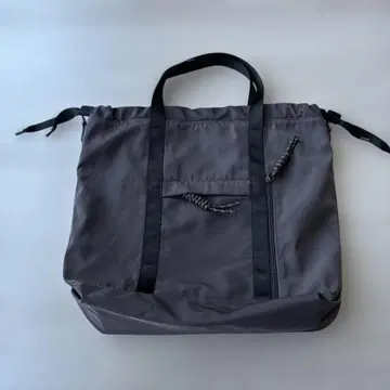 nouer 그레이 토트백 조정 가능 스트랩