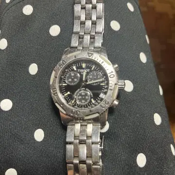 TISSOT 쿼츠 손목시계 크로노그래프