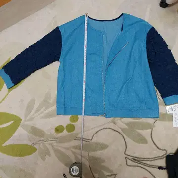 데님 블루와 네이비 블루종 M 사이즈