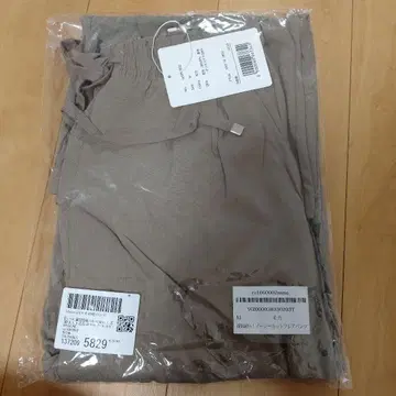 베이지 와이드 팬츠 M 사이즈