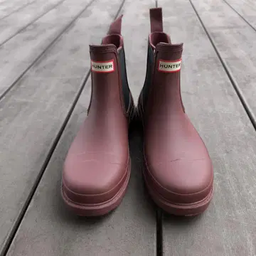 HUNTER 명령어 첼시 부츠