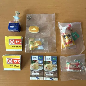 야마자키 파스코 초숙 빵 미니어처 스퀴즈 캡슐 토이