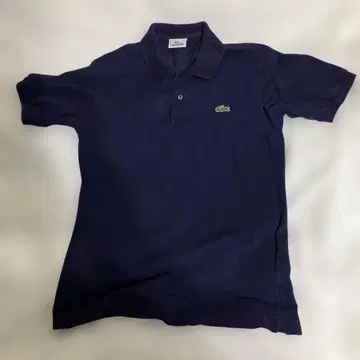 스테디셀러 L1212 LACOSTE 네이비 피케 셔츠 사이즈 2