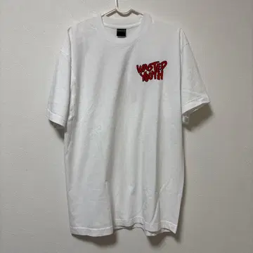 WASTED YOUTH 화이트 T셔츠