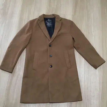 브라운 체스터 코트 M 사이즈
