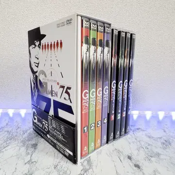 G멘'75 초회 생산 한정판 DVD 세트 & 여자 G멘 편 4장