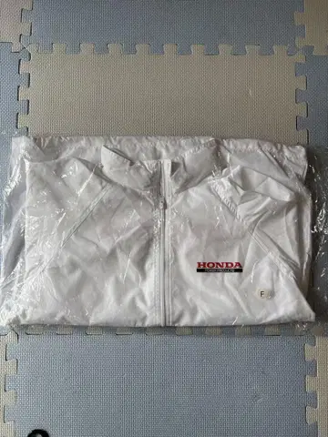 HONDA 풀 집업 자켓 화이트