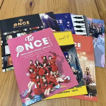 TWICE 팬클럽 매거진 8권 전종 세트