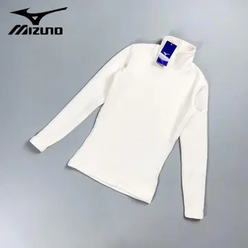 택 포함 미즈노 블레스서모 하이넥 풀오버 화이트 S*GD878