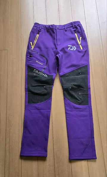다이와 낚시 의류 바지 여성용 보라색 겨울 방한용