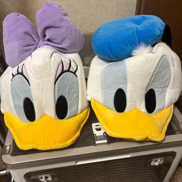 도날드 데이지 봉제 인형 모자 세트