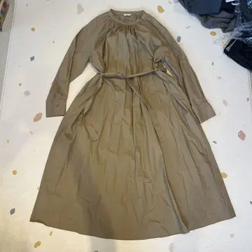 20aw 18112-5071 - CLANE 클라네 긴팔 셔츠 원피스
