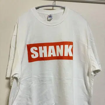 SHANK BOX 로고 T셔츠 오렌지