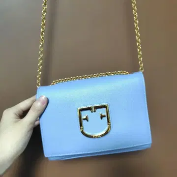 훌라 FURLA 숄더백 백 체인 블루