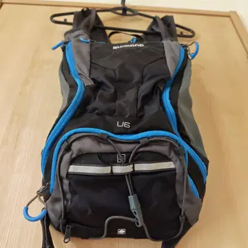 SHIMANO U6 백팩 블랙/파랑