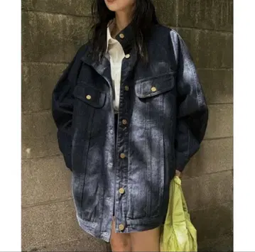 AMERI x Lee 오버사이즈 데님 재킷