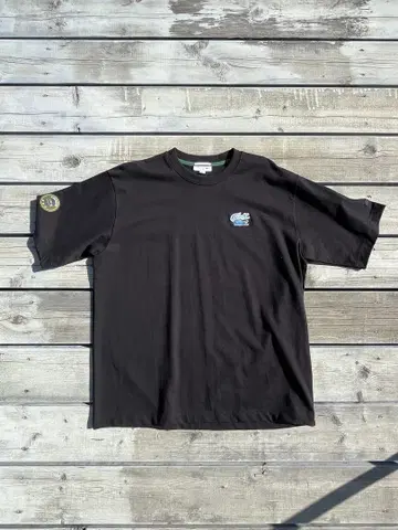 LACOSTE 블랙 T셔츠 M 사이즈
