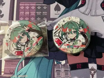 하츠네 미쿠 레이싱 미쿠 2025Ver. 공개 캔뱃지 미개봉 새상품 2개