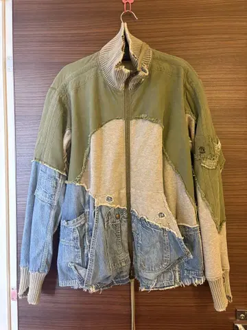 Greg Lauren 패치워크 자켓 사이즈 2