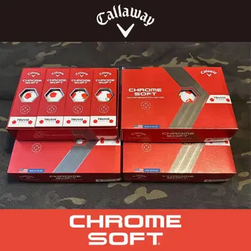 (새상품) Callaway 크롬 소프트 골프공 트루비스 축구