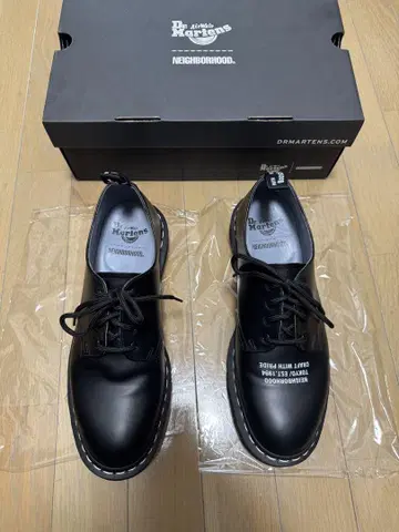 Dr. Martens NEIGHBORHOOD 블랙 슈즈