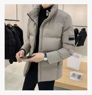OFF STRUCTUAE 베이지 자켓