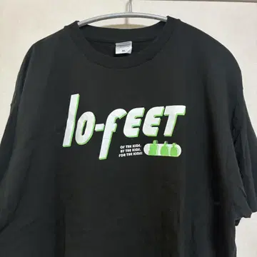 10-FEET 헬로우픽서 투어 티셔츠 XL 블랙