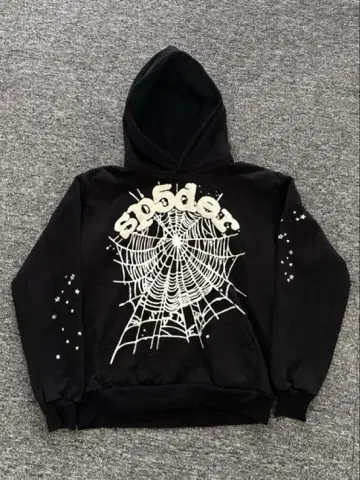 Sp5der OG Web Hoodie Black Size M