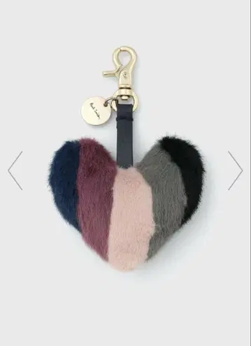 [ 미사용 새상품 ] Paul Smith 플러피 하트 백참