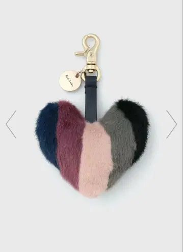 [ 미사용 새상품 ] Paul Smith 플러피 하트 백참