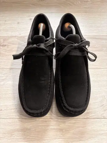 EDWIN 남성용 왈라비 스웨이드 블랙 27cm
