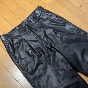 가죽 팬츠 슬랙스 천연 가죽