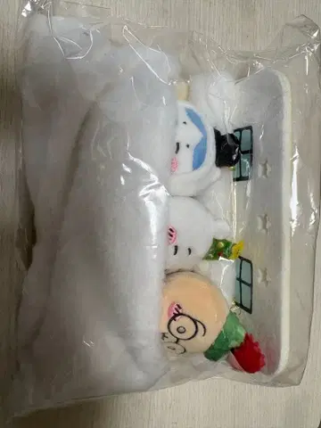 해피 홀리데이 휴식 침대와 연결되는 마스코트 세트