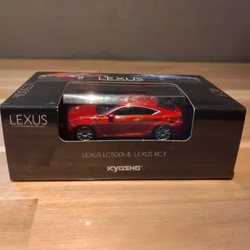 교쇼 렉서스 RC F 1/64 미니카 레드
