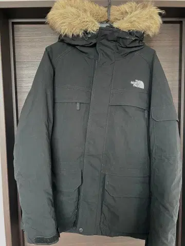 THE NORTH FACE 다운 자켓 블랙 퍼 포함