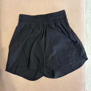 블랙 숏팬츠 허리밴딩 포켓 부착