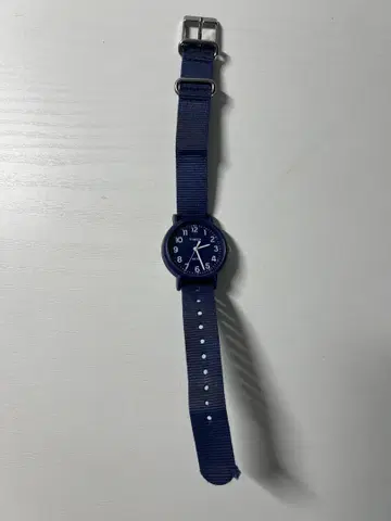 TIMEX 네이비 아날로그 손목시계