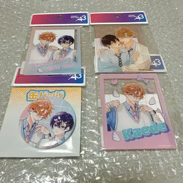 스트로베리 키스 멜트 팝업 클리어 카드 캔뱃지 사쿠라 리코 슈바네